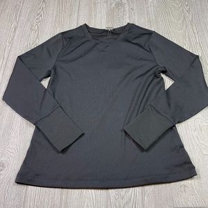 CALIA Flow Collection Ribbed L/S Moisture Wicking Top NWT